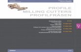 PROFILE MILLING CUTTERS PROFILFRÄSENcanelatools.com/pdf/en_de-catalogue_2018-2020_parts/F_05_MILLING... · CANELA F117 F119 F120-127 F128-135 F136-138 F139-146 %QPVGPVU 241(+.'/+..+0)