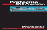 Prätecma - Drehbänke - 03-19-2018 4Kor Layout 1 · Zertifiziert nach DIN EN ISO 9001:2015. 2 ... Werkzeughalter 7413-43, Werkzeughalter mit Prisma 7414-43 Drehmeißelsatz 6 Stück