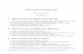 Philosophical Bibliography - Owl of Minerva Pressowlofminerva.net/files/literature.pdf · Philosophical Bibliography ... Schubert: Der Strukturgedanke ... of Adorno’s Collected