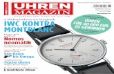 magazin UHREN November/Dezember 6/2015 magazin · Flache Uhren Bulgari kontra Piaget UHREN KAUFBERATUNG RUND UM DIE UHR magazin Perfekt gerüstet für den Arm 6 kratzfeste Uhren nruh