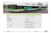 E-Gelenkbus - Abmessungen und technische Daten · Bustyp Solaris Urbino 18 electric Sitzplätze 51 Stehplätze 75 Fahrzeuglänge 18 Meter (Gelenkbus) Leergewicht 17.000 kg ... 3/4/2015