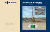 Acoustic Column Inspector - .Prospekt/Brochure 67-04D/E Acoustic Column Inspector â€“ ACI® Reichweitenbestimmung