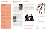 Duokonzert Florian Bischof, Violoncello/ Karina … · Vom 28. bis 31. Oktober 2016 laden Markus Jung und die Ho-fer Symphoniker zum vierten Mal zu den Hofer Cellotagen ein. In mehreren