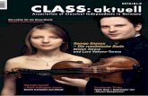 CLASS :aktuell - cybele.de · Der Violinist Carl Flesch bezeichnete sie als „eines der bedeutendsten Werke der gesamten zeitgenössischen Sonatenliteratur, das ganz zu