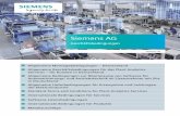 Siemens AG · Siemens AG Geschäftsbedingungen siemens.de Allgemeine Montagebedingungen – Deutschland Allgemeine Geschäftsbedingungen für das Plant Analytics