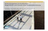 Risikomanagement im Krankenhaus - Möglichkeiten und ... · Kai Stübane, Vice President Sales, GRC, SAP Deutschland AG & Co. KG Ralf Erdmann, Senior-Riskmanager, Dr. Schmitt GmbH