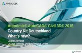 Autodesk® AutoCAD® Civil 3D® 2015 Country Kit …ww3.cad.de/foren/ubb/uploads/Gerald+Leonhardt/DE_AutoCADCivil3D... · Autodesk® AutoCAD® Civil 3D® 2015 Country Kit Deutschland