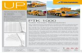 HA/-SSL AC 1000 PTK 1000 - prangl.com · Kran, der mit einem 50 Meter langen Hauptausleger auf der Straße zu beinahe jedem ... This brings the PTK 1000 into play in all situations.