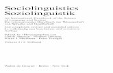 Sociolinguistics Soziolinguistik - uni-mainz. Sociolinguistics Soziolinguistik ... Bernard Spolsky,