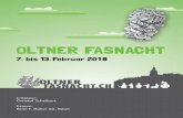 OLTNER FASNACHT · 5 Vorwort Liebe Freunde der Oltner Fasnacht «Spettacolo Confetti» – 30 Jahre Rätschwyber! Mit «Rahel» stellen die Rätschwyber zu ihrem Jubiläum ...