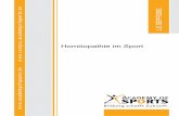 Homöopathie im Sport - Academy of Sports · PDF file2.9 Nackenschmerzen 2.9.1 Anatomie und Physiologie 2.9.2 Krankheitsbild 2.9.3 Homöopathische Therapie 2.10 Bindegewebsschwäche