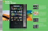 Cool and fresh - ava-automaten.de€¦ · Das neue, einzigartige und bereits patentierte Spiralsystem für Snackautomaten lässt mehr als handelsübliche Produkte zu. Von der Tageszeitung