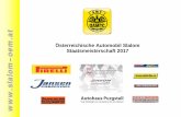 Österreichische Automobil Slalom Staatsmeisterschaft … · Rg StNr Name Verein Auto/Gruppe Ort/BL Tr. 1 F R Tr. 2 F R Lauf 1 F R Lauf 2 F R Lauf 3 F R Ges. Diff 1 914 KOLLMANN Jürgen