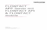Einleitung 3 · 1 Einleitung 3 2 Das Zusammenspiel der Komponenten der FLOWFACT API 4 3 Komplettinstallation 6 3.1 Voraussetzungen 6 3.2 Herunterladen der benötigten ...