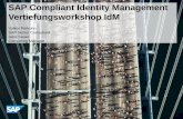 Volker Perkuhn SAP Senior Consultant Jens Sauer · PDF fileSAP NetWeaver Identity Management 7.2 Identity Center Workflow and Monitoring UI (AS Java) Management Console Dispatcher