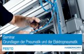 Seminar Grundlagen der Pneumatik und der … · Programm In Kooperation mit der Firma Haberkorn GmbH bietet die Firma Festo GmbH das Seminar Grundlagen der Pneumatik und der …