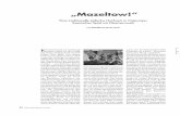 „Mazeltow!“ - Homepage Stroh€¦ · Recherchen in Sachen Klezmer, hat ihrer im Jahr 2000 erschie-nenen CD, auf der eine ostjü- ... Badchen traditionell geklei-det, steht auf