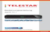 Bedienungsanleitung - images.telestar.de · digiHD TC 7 Bedienungsanleitung Digitaler DVB-C Receiver zum Empfang von unverschlüsselten Programmen in einem DVB-C Kabelnetz in SD und