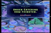 Unser Catering vom Feinsten. - Kauffmann AG · 6 7 Platten-Variationen Das Auge isst mit · Trockenfleisch (Bündnerfleisch, Rohschinken, Bresaola, Mostbröckli) · Aufschnitt und