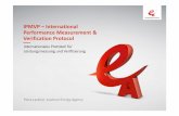 IPMVP â€“International Performance Measurement ... IPMVP â€“International Performance Measurement