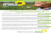 denn Walldorf braucht mehr Grün, in der Stadt und im ... · Gemeinderatswahlen Walldorf 2014 wählen ..... denn Walldorf braucht mehr Grün, in der Stadt und im Gemeinderat! Liebe