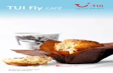 TUI fly CAFÉ · New New CAFÉ DEALS DEAL 1 HEISS & SÜSS Genießen Sie ein Heißgetränk nach Wahl zusammen mit einem Blaubeer- oder Schokoladen-Muffin. € 4,00 Nur ...