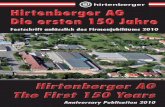 Hirtenberger AG - Die ersten 150 Jahre€¦ · Mandl Returns – The Rebuilding of the Plant 92 5.11. ... tradition with the power of ... The “Hirtenberger Arms Scandal” of the