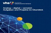 Analog – digital – vernetzt: Aufgaben und Projekte im ...€¦ · ALLGEMEIN 4/5 Mehr Infos unter: Deutscher Volkshochschul-Verband e. V. Der Deutsche Volkshochschul-Verband e.V.