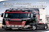 1 Edles Zubehör Scania für den New Generation · 8 Auf Wunsch liefern wir Ihnen den Scheinwer-ferbügel auch in Farbe. Jumbo Color Achtung: Zulässigkeit prüfen! Dachbügel Typ