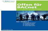 Mit BACnet gemeinsam erfolgreich Mitglieder Offen für ... · mit BACnet Test Framework BACnet Ausstellungen weltweit in Orlando, Paris, Mailand, Frankfurt, ... tungs- und Klimatechnik,