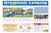 Seite 1 - Ortsblatt Leipzig · Längst sorgen Antje Poser und Michael Kreft regelmäßig für volle Säle im Gohliser Schlös-schen. Als Leipziger Duo BauchBeineHirn tre-