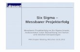 Six Sigma - Messbarer Projekterfolg Final Sigma - Messbarer Projekterfolg.pdf · Six Sigma – Messbarer Projekterfolg Six Sigma ist keine Wunderkur, sonder n ein sehr effizientes