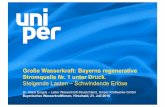 Große Wasserkraft: Bayerns regenerative Stromquelle … · Bayerns regenerative Stromquelle Nr. 1 unter Druck durch steigende Lasten und schwindende Erlöse 2 Die Wasserkraft ist