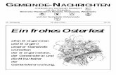 GNK 04/13 aktuell (Page 1) - kaulsdorf-saale.de 04_13.pdf · 22. Jahrgang 22. März 2013 Nr. 04 GEMEINDE-NACHRICHTEN Amtsblatt der Gemeinde Kaulsdorf mit den Ortsteilen Breternitz-Fischersdorf,