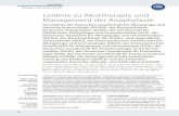 Leitlinie zu Akuttherapie und Management der … · organisation Deutscher Allergie- und Asthmabund (DAAB) JOHANNES RING1, KIRSTEN BEYER2, TILO BIEDERMANN3, ANDREAS BIRCHER4, DOROTHEA