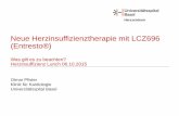 Neue Herzinsuffizienztherapie mit LCZ696 (Entresto®) · McMurray et al. Eur J Heart Fail. 2013;15:1062–73; McMurray et al. Eur J Heart Fail. 2014;16:817–25;