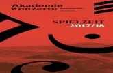 Spielzeit 2017/18 - musikalische-akademie.de€¦ · 4 Mit nunmehr 239 Jahren sind die Akade-miekonzerte in Mannheim eine der tradi-tionsreichsten Konzertreihen weltweit. Gegründet