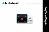 PolyTune Plug-in - TC Electroniccdn-downloads.tcelectronic.com/...polytune-plug-in-manual-german.pdf · PolyTune Plug-in 1.05 Referenzhandbuch – 2015-06-26 2 Systemanforderungen