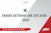SKODA OCTAVIA (AB 2013/08 - 5E0) - abt-sportsline.de · Beschreibung Bestell-Nr. Preis in Euro zzgl. MwSt. inkl. MwSt. ABT Power ABT POWER 2,0 TDI 135 kW (184 PS), 380 Nm auf ca.