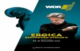 EROICA - wdr.de · 8 9 die werke die werke Beethovens dritte Sinfonie, die »Eroica«, nimmt in der Musik-geschichte einen ganz besonderen Platz ein. Nicht wenige