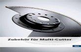 Zubehör für Multi-Cutter - Bosch Elektrowerkzeuge · 1 2 650 | Zubehör für Multi-Cutter | Einleitung Bosch-Zubehör 11/12 Nur der 3Max Mörtel Entferner vereinigt alle marktüblichen