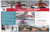 Ice4Life challenge - .2017 editie Ice4Life challenge Uttendorf, 25 - 27 Januar 2018 Programm Do 25