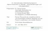 14. Internationales Hüttenfachsymposium … · Präsentation: Dr. Georg Gruber Vereinigte Werkstätten für Pflanzenöltechnologie, Dr. Gruber/Gruber GbR Am Steigbühl 2, D-90584