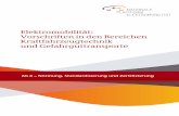 Vorschriften in den Bereichen Kraftfahrzeugtechnik und ...nationale-plattform-elektromobilitaet.de/fileadmin/user_upload/... · AG 4 – Normung, Standardisierung und Zertifizierung