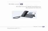 Alcatel-Lucent 8001 DeskPhone Benutze · PDF fileDas Alcatel-Lucent 8001 DeskPhone ist ein innovatives VoIP-SIP-Telefon, das selbst den höchsten Kommunikationsansprüchen in Unternehmen