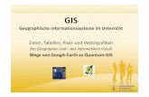 und Vektorgrafiken - edidaktik.atedidaktik.at/fachtagung10/files/Wegscheider-2010-GIS_-_Einsatz_von... · – z.B. GPS in BM34 (Meridianstreifen 34 im BMN – ...