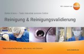 Stefan Erens Testo industrial services GmbH Reinigung ...download.testotis.de/files/E_Mailings/VGMP/Reinigung.pdf · 4.090 mg/kg Ratte oral mg kg kg mg ... 1 x F2 x F3 x F4 x F5 F