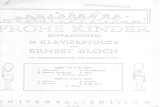 Enfantines (pieces for children) (1924) - … · 10 von ernest bloch mit originalzeichnungen von lucienne bloch heft (u. e. no. 8504) 4 heft (u. e. no. 8505) o 6 pastorale ive s groper