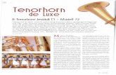 Tenorhorn de Luxe - musikpunkt.ch · Tenorhorn au f dem deutschen Markt ... Schwacheren unter uns d die Tradi ... zu g karin in del' Werk statt in Bimbach