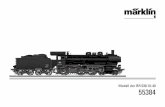 Modell der BR 038.10-40 55384 - static.maerklin.de · Railroad, this Prussian locomotive was classified as 38.10-40. While the P 8 was built in different versions right from the start,